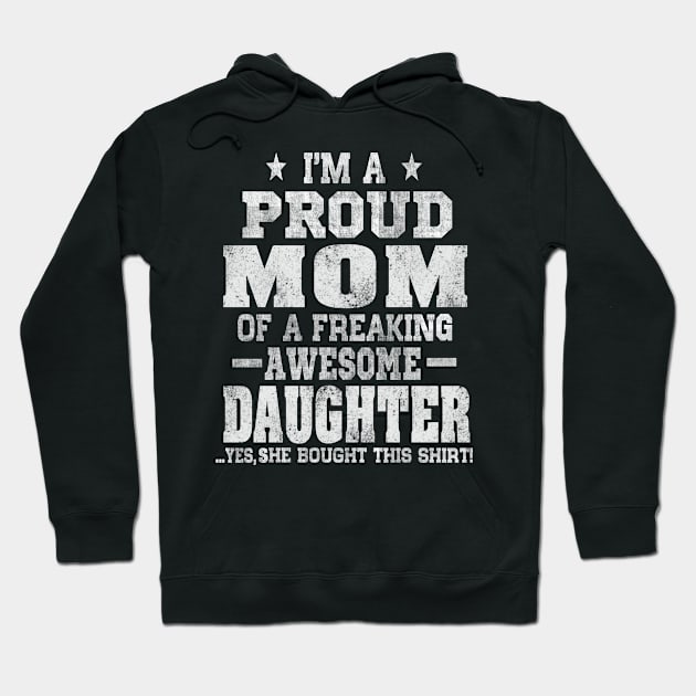 im a proud mom Hoodie by Bagshaw Gravity